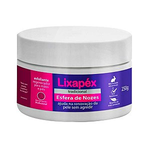 ESFOLIANTE REGENERADOR PES E MAOS LIXAPEX 250G IBITI