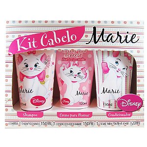 Kit Shampoo+Cond+ Creme Pentear Infantil Marie Disney