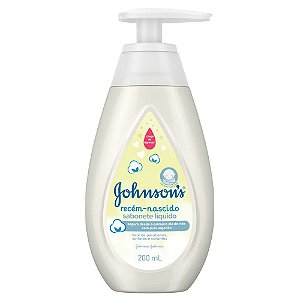 SABONETE LIQUIDO JOHNSON RECEM-NASCIDO 200ML