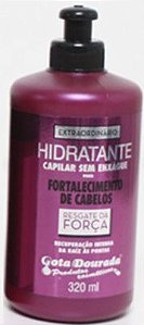 Creme de Pentear Resgate da Força 320ml  -  Gota Dourada