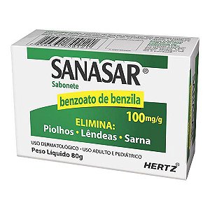 BENZOATO DE BENZILA - SANASAR SAB 80GR