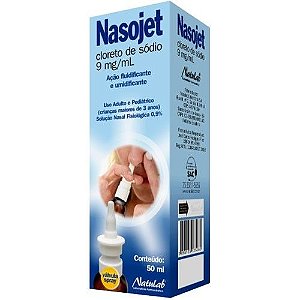 CLORETO DE SODIO 0,9  NASOJET SOLUCAO NASAL 50ML NATULAB