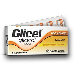 SUPOSITORIO AD GLICEL 6UN