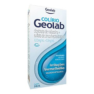 NAFAZOLINA COLIRIO GEOLAB  20ML