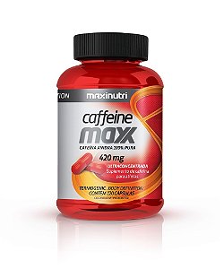 Caffeine Maxx - 120 Cápsulas - Maxinutri