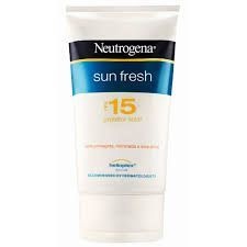 Neutrogena Sun Fresh Protetor Solar FPS 15 120mL