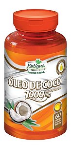 Katiguá Óleo de Coco 1000mg 60 cápsulas