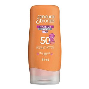 PROTETOR SOLAR CENOURA E BRONZE KIDS FPS 50 110ML