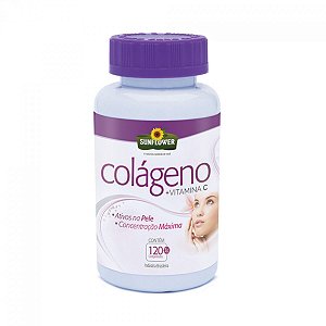 Colágeno + Vitamina C 1mg 60cpr SunFlower