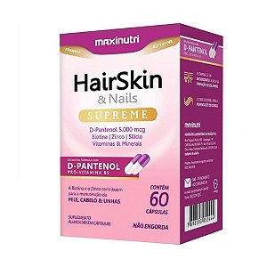 HairSkin & Nails Supreme 60 Caps Maxinutri