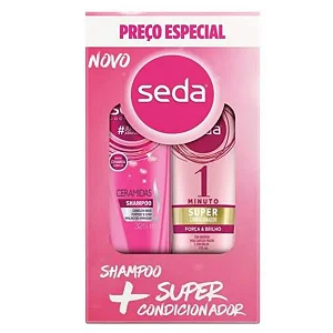 KIT SEDA SH 325ML + COND 1 MINUTO 170ML CERAMIDAS