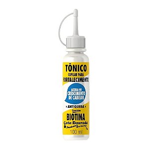 TONICO CAPILAR GOTA DOURADA FORTALECIMENTO BIOTINA 100ML