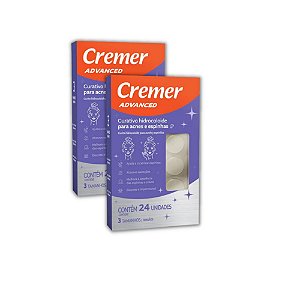 Cremer Advanced Acne E Espinhas Curativo 24un (kit c/02un)