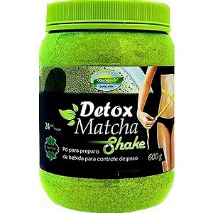 Detox Matcha Shake Sem sabor 600grs  Nutrigold