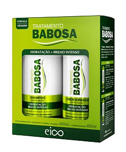 KIT EICO BABOSA SHAMPOO 450ML+CONDICIONADOR 400ML