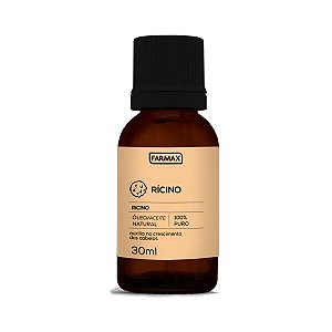 Oleo de Ricino 100% Puro capilar 30ml Farmax