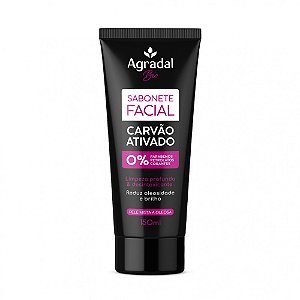 SABONETE FACIAL CARVAO  ATIVADO AGRADAL BIO 150 ML