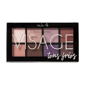 PALETA DE SOMBRAS VULT VISAGE TONS FRIOS