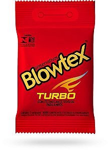 Preservativo Blowtex Turbo c/ 3
