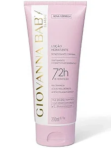 LOCAO HIDRATANTE CORPORAL GIOVANNA BABY CLASSIC 200ML