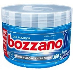 GEL FIXADOR BOZZANO 300GRS AZUL MEGA FIXACAO