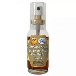 SPRAY MEL PROPOLIS MENTA E ROMA APIS VIDA 30ML