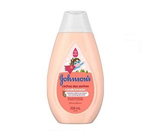 CONDICIONADOR JOHNSON BABY 200ML CABELOS CACHEADOS