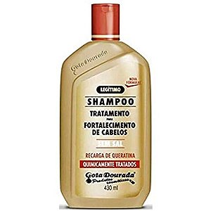 SHAMPOO GOTA DOURADA QUIMICAMENTE TRATADOS 430ML