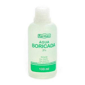 AGUA BORICADA FARMAX 100ML