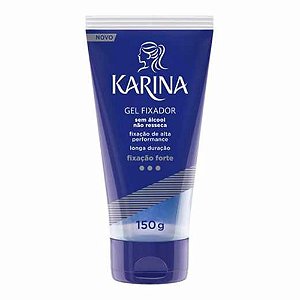 GEL FIXADOR KARINA FIXACAO FORTE 150ML