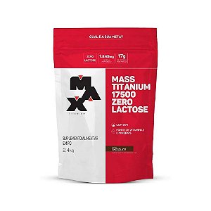 MASS TITANIUM 17500 ZERO LACTOSE MAX TITANIUM - 2,4KG