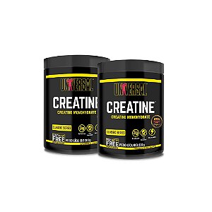 2x CREATINA UNIVERSAL ORIGINAL - 200G (TOTAL 400G)