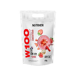 W100 WHEY CONCENTRADO REFIL NUTRATA - 900G