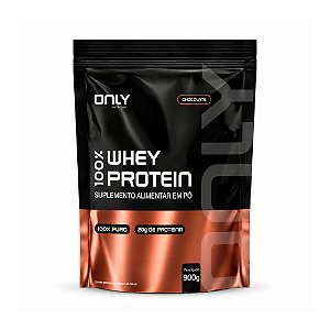 100% WHEY CONCENTRADO ONLY NUTRITION - 900G