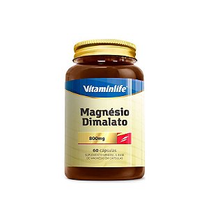 MAGNESIO DIMALATO VITAMINLIFE - 60 CAPS