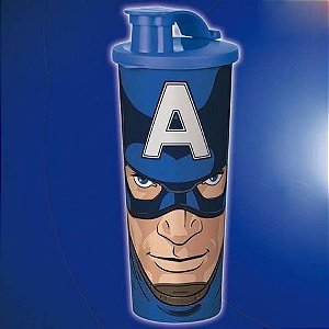 Copo Capitão América 470ml - Azul