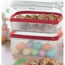 Classic Modular 4,3 Litros + Classic Modular 2,0 Litros - Transparente e Vermelho