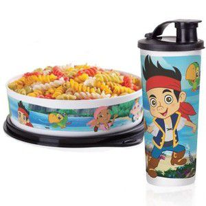 Copo Jake o Pirata 470ml + Tupper Pratinho Jake o Pirata 500ml