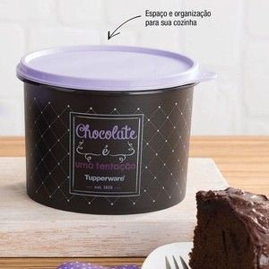 Tupper Caixa Chocolate Bistrô 1,3 Kg - Roxo