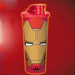 Copo Homem De Ferro 470 ml - Vermelho