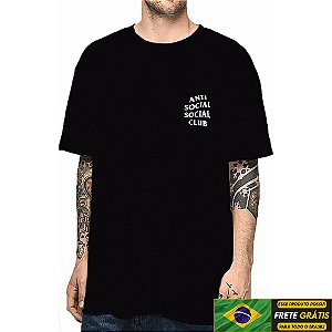 Camisa Camiseta Masculina Anti Social Social Club