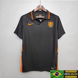 Camisa Holanda Preta 20/21 Masculino