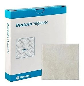 Curativo Alginato de Cálcio 10x10cm - Biatain - Coloplast 3710