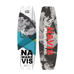 Prancha De Wakeboard Navis Aloha 145 com botas