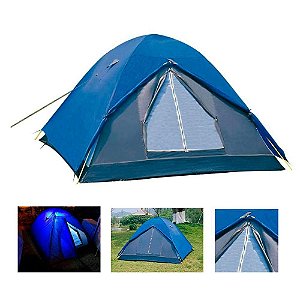 Barraca de Camping Nautika Fox 2/3 Pessoas e Coluna D'água de 1800mm