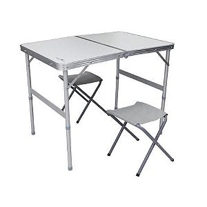 Conjunto De Mesa E Banquetas Dobráveis Domo - Nautika
