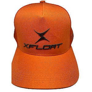 Boné Xfloat Liso Redinha Aba Curva Top cor laranja 2