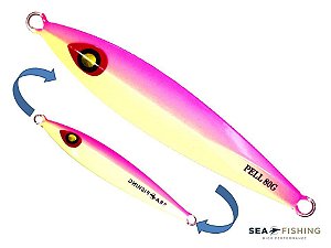 Jig Pell 80gr Sea Fishing rosa glow