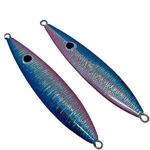 jig slow Rusty 100g Sea Fishing azul rosa