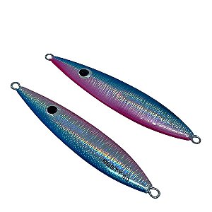 slow jig Rusty 80g Sea Fishing azul rosa